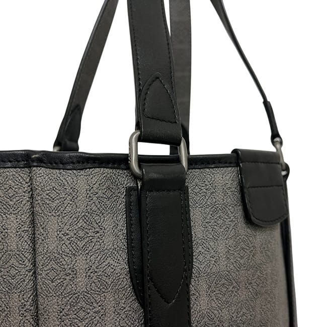 Loewe Tote Gray Anagram Leather