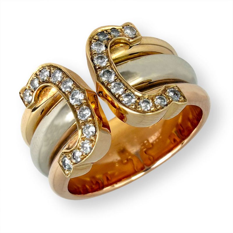 Cartier 2C Diamond Ring