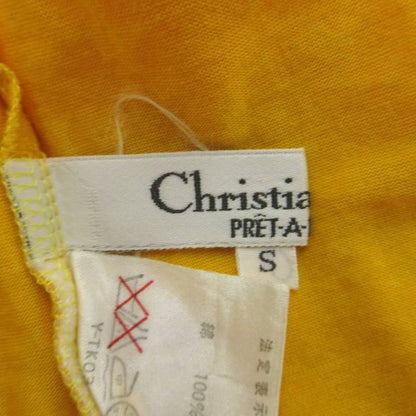 Dior T-Shirt S Yellow Embroidery