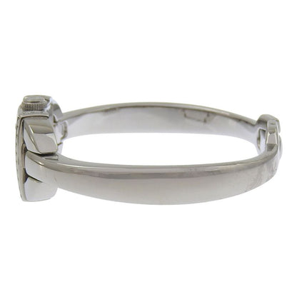 Gucci Stainless Steel Diamond Quartz Analog Display White Shell