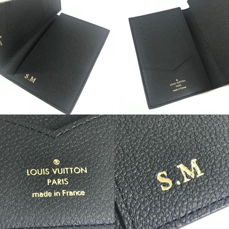 Louis Vuitton Passport Case Couverture Passport NM Monogram Empreinte