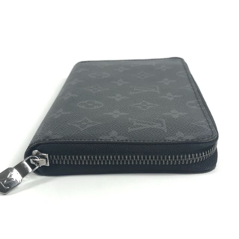 Louis Vuitton Wallet Zippy Organizer NM Monogram Eclipse Canvas