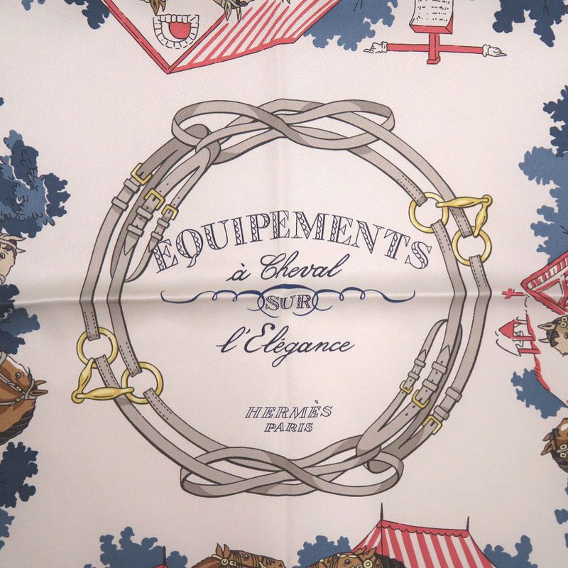 Hermes Carre 70 Elegant Horse Equipment Equipements a Cheval Sur L'elegance