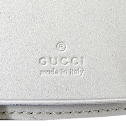 Gucci Key Case 6 Key Case Leather Black Compact Small
