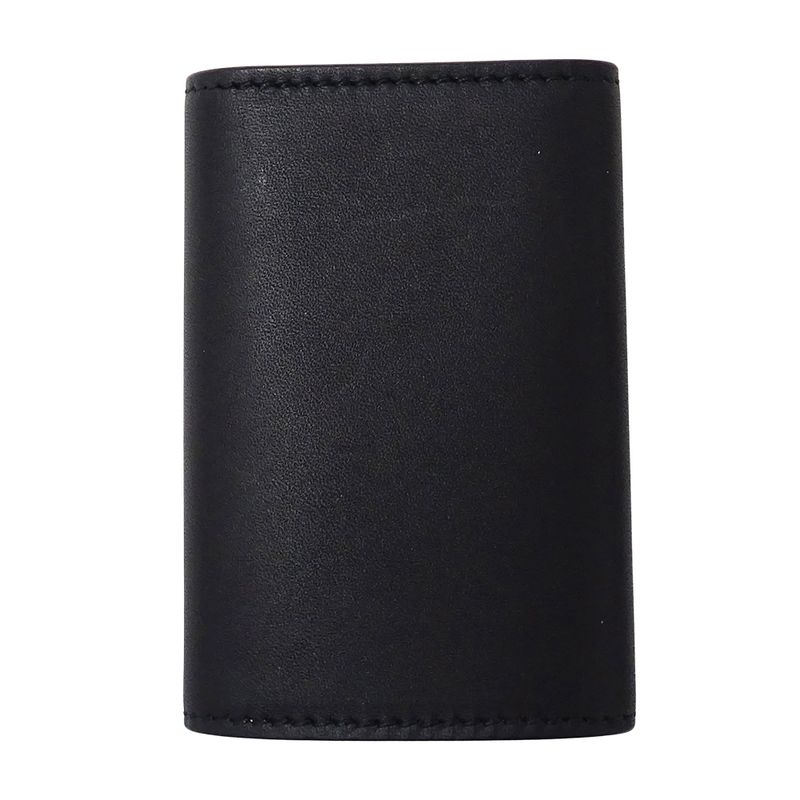 Gucci Key Case 6 Key Case Leather Black Compact Small