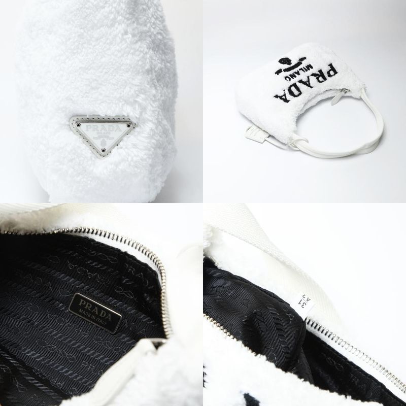 Prada Shoulder Bag Re Edition Spugna Hobo
