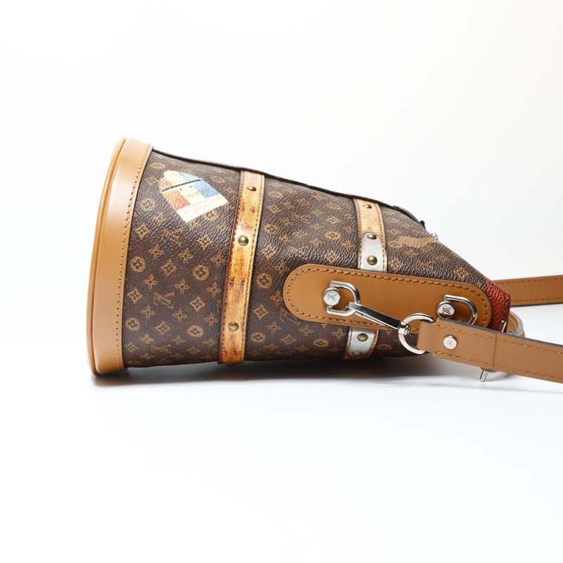 Louis Vuitton Shoulder Bag Monogram Trompe L'oeil Duffel
