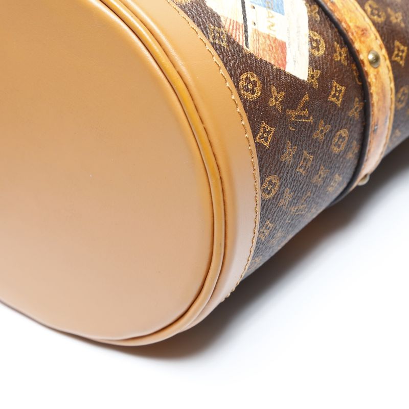 Louis Vuitton Shoulder Bag Monogram Trompe L'oeil Duffel