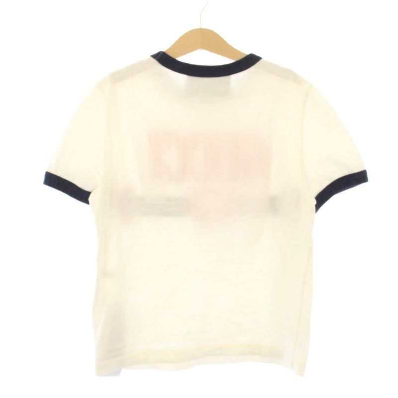 Gucci Ringer T-Shirt Short Sleeve Embroidery Xxs White