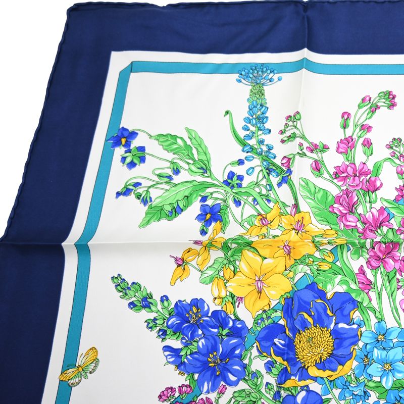 Dior Scarf Silk White