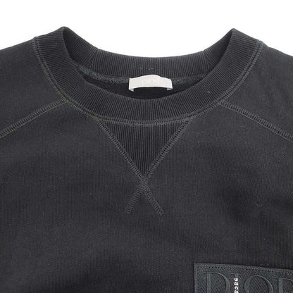 Dior Sacai Crew Neck Sweat Trainer Black L