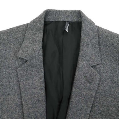 Dior Homme Wool Cashmere Flannel Jacket & Wide Pants Set Gray