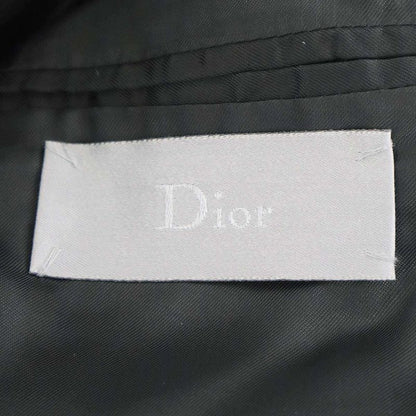 Dior Homme Wool Cashmere Flannel Jacket & Wide Pants Set Gray