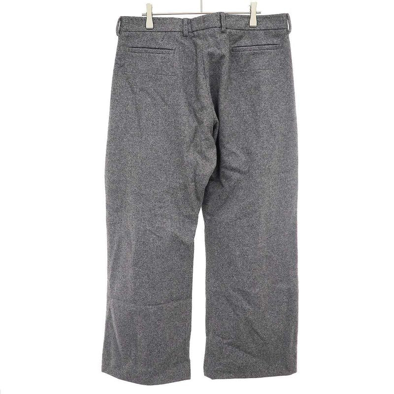 Dior Homme Wool Cashmere Flannel Jacket & Wide Pants Set Gray
