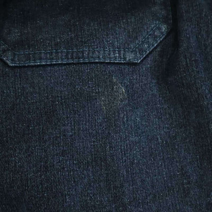 Dior Logo Velvet Denim Shirt