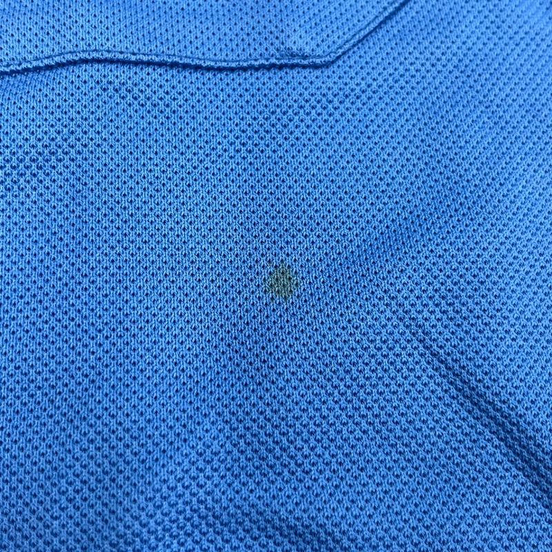 Gucci Sherry Line V-neck Polo Shirt Blue M
