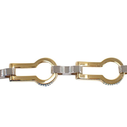 Louis Vuitton Choker Chain Necklace Gold Silver Metal