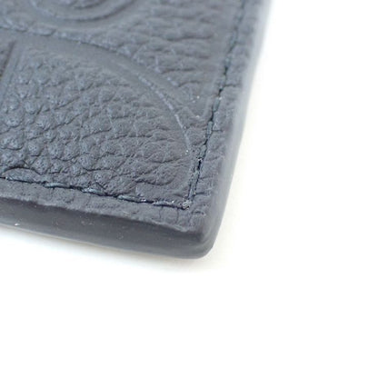 Dior Card Case Gravity Card Holder Black Calfskin