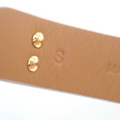 Dior Bracelet 30 Montaigne Beige Leather Gold Double