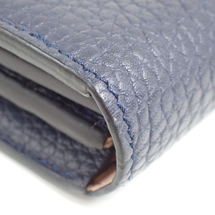 Louis Vuitton Wallet Portefeuille Comet Blue Marine Taurillon