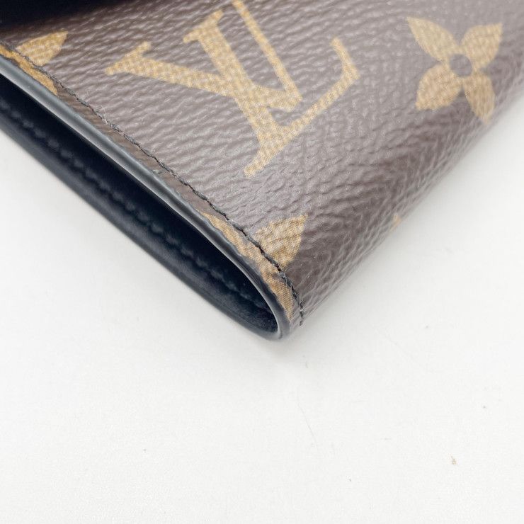 Louis Vuitton Trifold Wallet Portefeuille Victorine Brown Leather