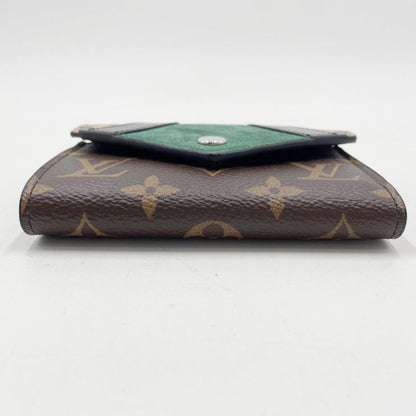 Louis Vuitton Trifold Wallet Portefeuille Victorine Brown Leather