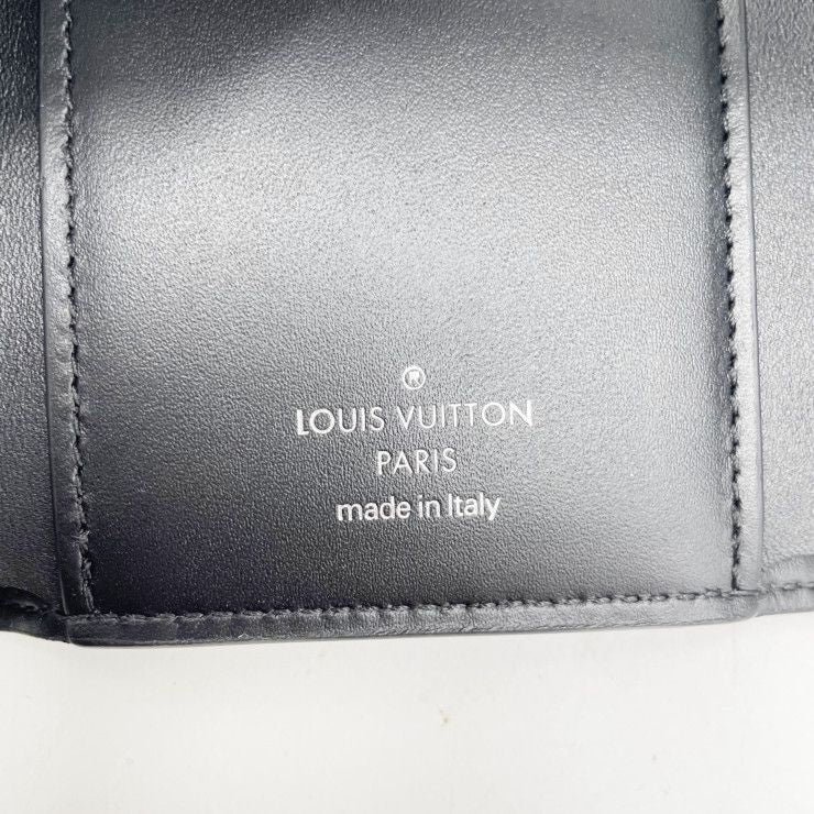 Louis Vuitton Trifold Wallet Portefeuille Victorine Brown Leather