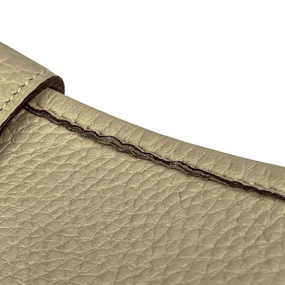 Hermes Evelyne 2 GM Perforated Logo Shoulder Bag Taurillon Clemence Parchemin