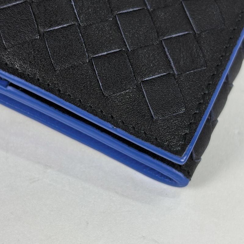 Bottega Veneta Intrecciato Bifold Wallet Billfold Coin Purse Nappa Long
