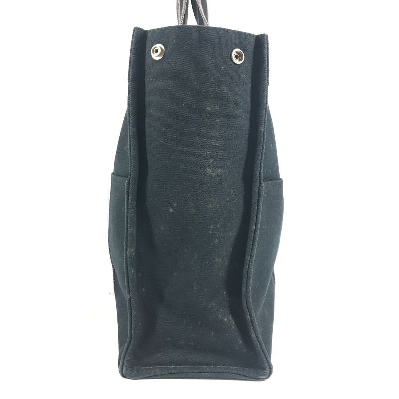 Hermes Shoulder Bag Fourre Tout GM Canvas Black
