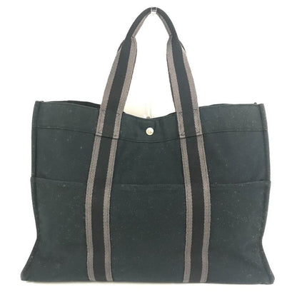 Hermes Shoulder Bag Fourre Tout GM Canvas Black