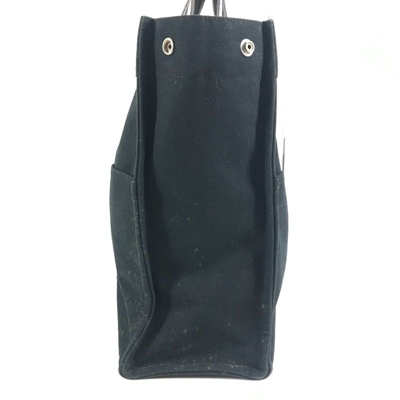 Hermes Shoulder Bag Fourre Tout GM Canvas Black