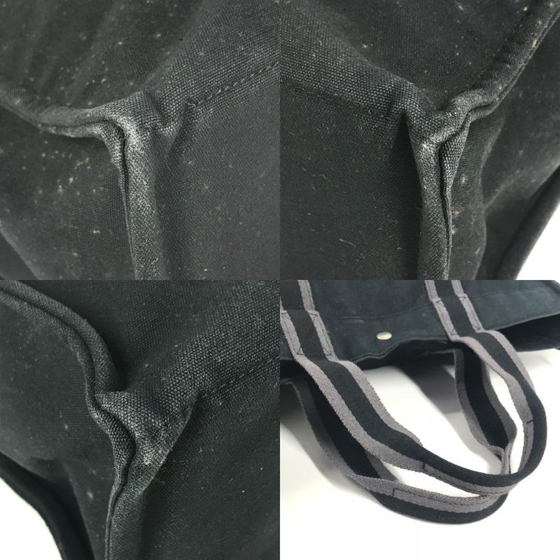 Hermes Shoulder Bag Fourre Tout GM Canvas Black