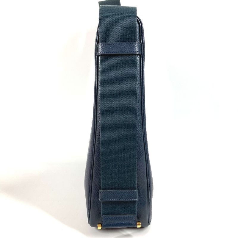Hermes Shoulder Bag Saco Courchevel Navy
