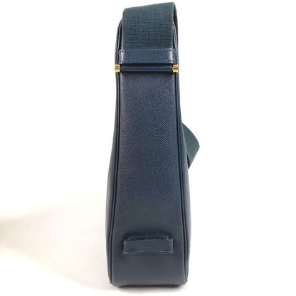 Hermes Shoulder Bag Saco Courchevel Navy