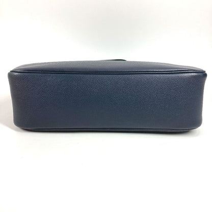 Hermes Shoulder Bag Saco Courchevel Navy