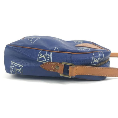 Louis Vuitton Shoulder Bag Sac San Diego Leather Blue