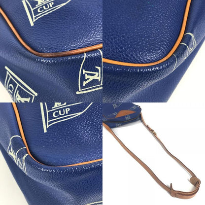Louis Vuitton Shoulder Bag Sac San Diego Leather Blue