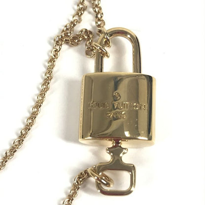 Louis Vuitton Necklace Collier LV Metal Gold