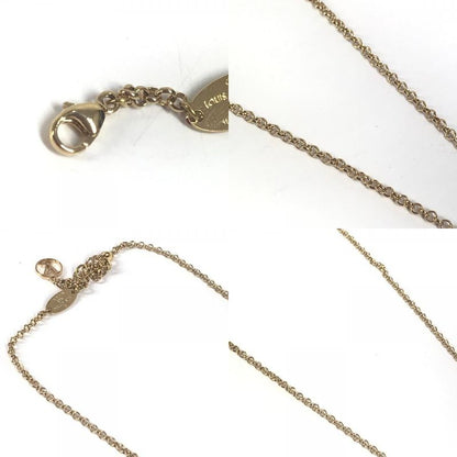 Louis Vuitton Necklace Collier LV Metal Gold