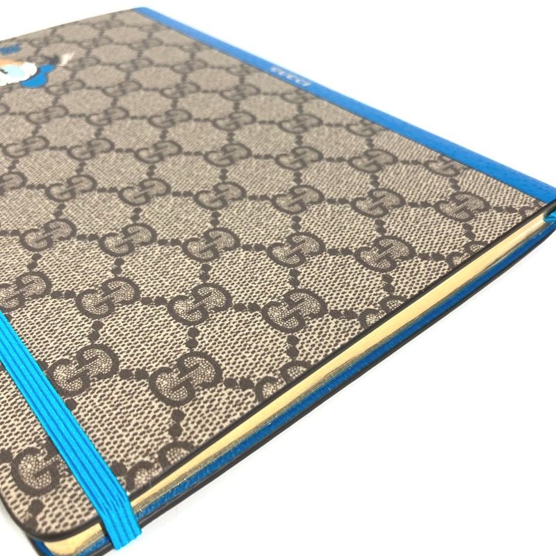 Gucci Notebook Donald Duck GG Supreme Canvas Blue
