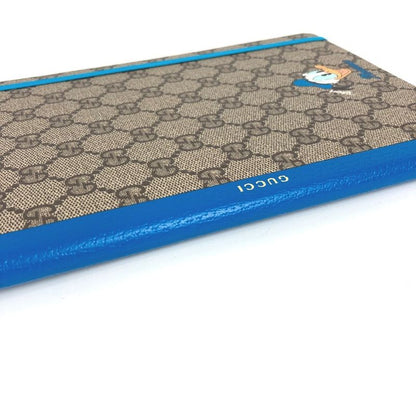Gucci Notebook Donald Duck GG Supreme Canvas Blue
