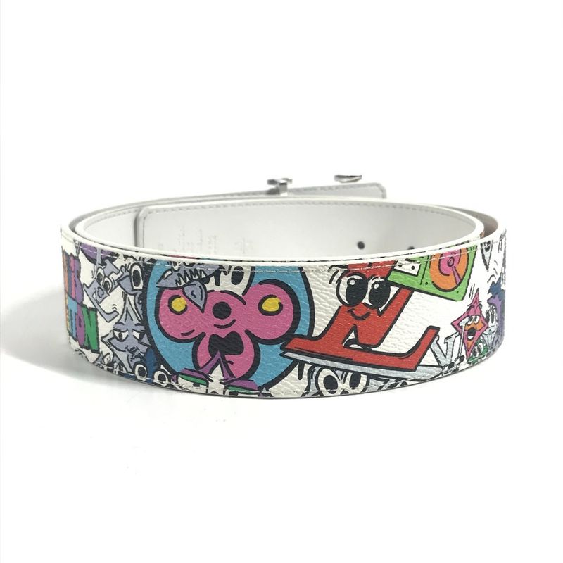 Louis Vuitton Belt Ceinture LV Initial Leather Multicolor