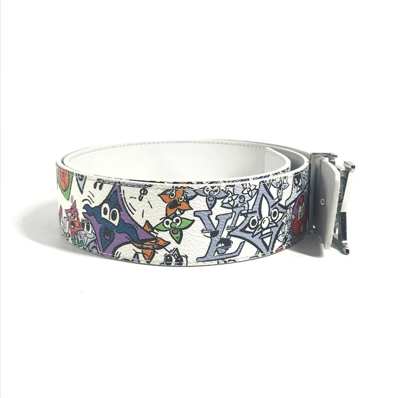 Louis Vuitton Belt Ceinture LV Initial Leather Multicolor