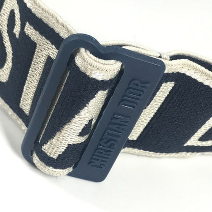 Dior Sun Visor Logo Toile de Jouy Plastic Navy
