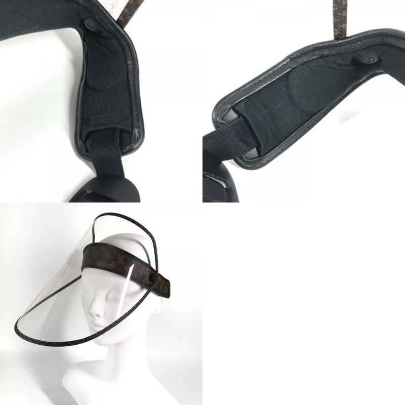 Louis Vuitton Sun Visor LV Shield Monogram Canvas Brown