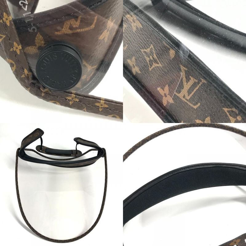 Louis Vuitton Sun Visor LV Shield Monogram Canvas Brown
