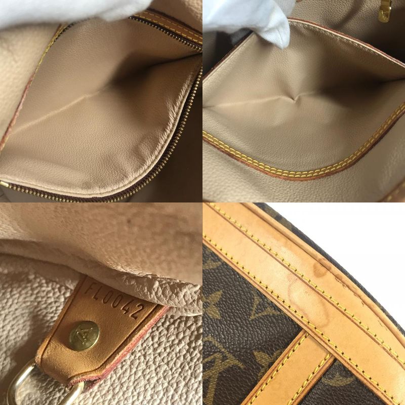 Louis Vuitton Shoulder Bag Bucket GM Monogram Canvas Brown