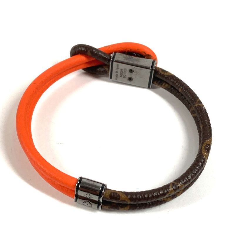 Louis Vuitton Bracelet Monogram Canvas Brown