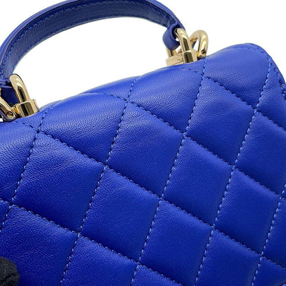 Chanel Chain Wallet Quilted CC Logo Flap Top Handle Mini Coin Purse